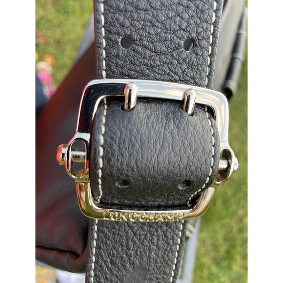 Longchamp Black soft leather shoulder bag EU - Picture 5 of 9